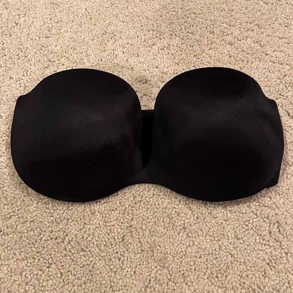 Like New Warner’s Black Strapless Bra Size 36C - Picture 1 of 2